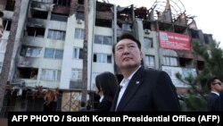 Түштүк Кореянын президенти Юн Сок Ёл.