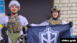 „რუსეთის მოხალისეთა კორპუსის“ მებრძოლები.