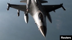 Изтребител F-16. Илюстративна снимка