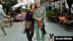 Людмила Разумова з чоловіком