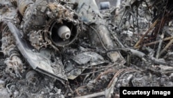 Na slikama koje su objavili mediji 16. marta u Transdnjestru navodi se da je dron kamikaza pogodio helikopter u blizini Tiraspolja.