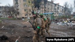 Bahmut, Ukrainë. Prill, 2023.