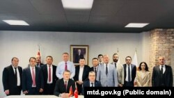 Кыргызстандын делегациясы менен Түркиянын өкүлдөрүнүн жолугушуусу. 19-апрель, 2024-жыл.