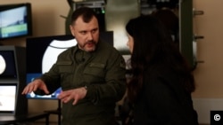 Міністр внутрішніх справ Ігор Клименко під час розмови з Радіо Свобода