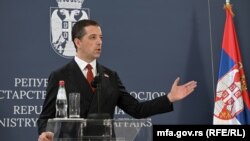 Архивска фотографија од шефот на српската дипломатија Марко Ѓуриќ.