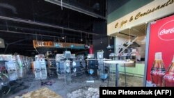 Hipermarket u Hersonu nakon napada, 3. maj