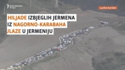 Zastoj na koridoru Lachin: Jermeni odlaze iz Nagorno-Karabaha 