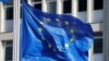Flamuj të BE-së. Fotografi nga arkivi. 