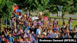 Parada ponosa u Prištini, 10. jun 2023.