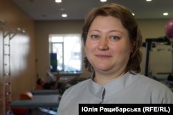 Завідувачка відділення медичної реабілітації Анна