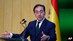 خوزه مانوئل آلبارس، وزیر خارجه اسپانیا