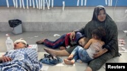 Газа шаарындагы Шифа ооруканасы. 23-октябрь, 2023-жыл