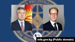 Жээнбек Кулубаев и Тобиас Билльстрём.