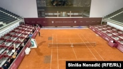 Еден од терените на тенискиот комплекс