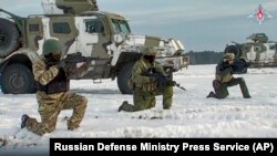 Навчання російських військових на території Білорусі, фото ілюстративне