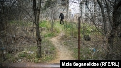 შემთხვევის ადგილი, ფოტო გადაღებულია 2023 წლის 17 მარტს