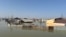 Kazakhstan – spring flood, Qulsary town, Atyrau region. 10 April 2024