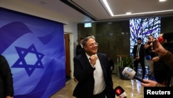 Izraleski ministar nacionalne bezbednosti Itamar Ben-Gvir dolazi na sastanak +kabineta u Jerusalimu, 2. april 2023.