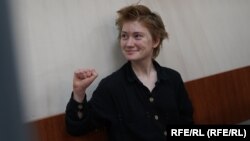 Дарія Козирєва в суді, лютий 2024 року