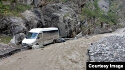 Ош облусу. Ноокат району. Абшыр-Атадагы сел. 29-июнь, 2024-жыл 