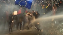 Georgian 'Foreign Agent' Law Triggers Brawls And Street Clashes 