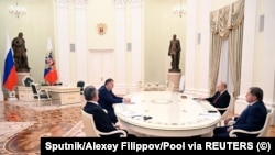 Milorad Dodik i Vladimir Putin u Moskvi, 23. maja 2023.