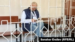 Олжобай Шакир сот отурумунда. 1-апрель, 2024-жыл.