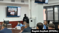 Арман Жумагелдиев, Кайрат Кудайберген, Руслан Искаков жана башкалардын иши боюнча сот процесси. Алматы. 21-сентябрь, 2023-жыл.