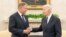 Romania President Klaus Iohannis - President of the United States of America, Joseph R. Biden, Jr., at the White House, May 7, 2024
