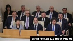 საქართველოს მთავრობის შემადგენლობა ნდობის გამოცხადებამდე