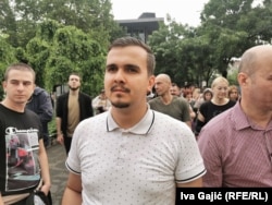 Darko na beogradskoj litiji.