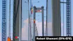 Podul de la Brăila - în toamna lui 2024 ar trebui să fie gata drumul de acces dinspre Jijila (jud Tulcea).