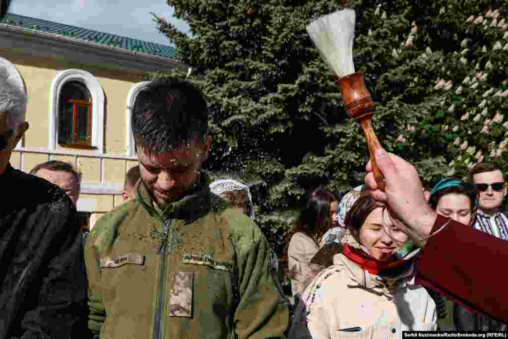 Vojnici su takođe učestvovali u proslavi.