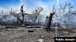 Наслідки попередніх обстрілів Херсонщини, жовтень 2023 року