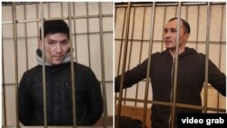 Актилек Капаров жана Тыныстан Асыпбеков. Коллаж.