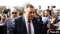 Milorad Dodik na jednom od ročišta u Sudu Bosne i Hercegovine, fotoarhiv