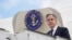 Secretarul de stat al SUA, Antony Blinken, coboară din avion la sosirea la Chișinău, pe 29 mai 2024.