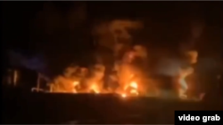 Tűz egy finomítóban az oroszországi Kalugai területen