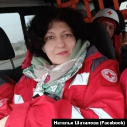 Наталія Шатілова, волонтерка Херсонської обласної організації Товариства Червоного Хреста в Україні