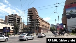 Ndërtesa e ish-Shtabit të Përgjithshëm të ushtrisë serbe në Beograd.