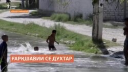 Ғарқшавии се духтар дар ноҳияи Ҳамадонӣ