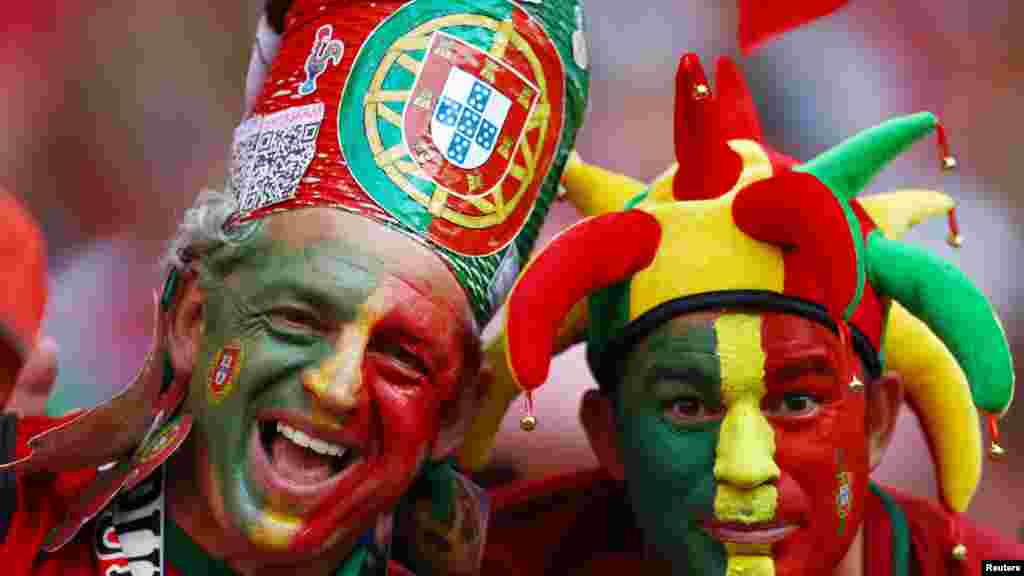 Португальские фанаты выложились на все сто ради матча в группы F против Чехии, который прошёл 18 июня на стадионе Лейпцига. Франсишку Консейсау&nbsp;вышел на поле на 90-й минуте и забил гол на первой минуте добавленного времени. Португалия победила со счётом 2:1