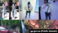  Айдос Садыковго кол салынган маал. Украинанын улуттук полициясынын сүрөттөрү. 