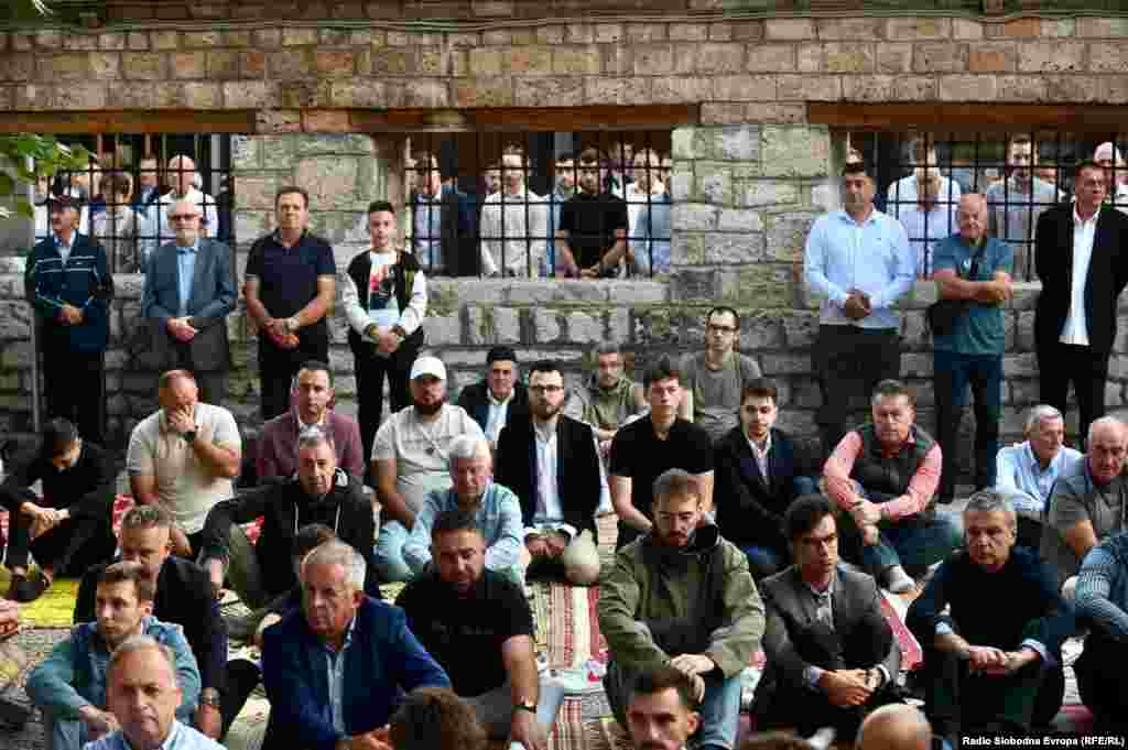Bajram-namaz u sarajevskoj Begovoj džamiji.&nbsp;