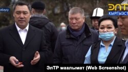 Садыр Жапаров и Марат Турсунбеков, 25 декабря 2021 г.