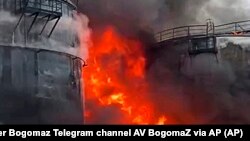 «Виникла масштабна пожежа, яку екстрені служби РФ не змогли локалізувати» (фото ілюстраційне)