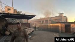 Dim iznad Ambasade Švedske u Bagdadu, 20. jul