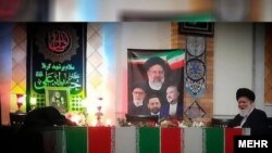 عکس‌هایی از تشییع جنازهٔ ابراهیم رئیسی و همراهانش در تبریز