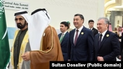 Первый саммит в формате «Совет сотрудничества арабских стран Персидского залива и Центральной Азии» прошел в Джидде, Саудовская Аравия. 19 июля 2023 г.