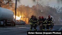 Officials have implemented emergency measures and warned people to stay away from the area. 